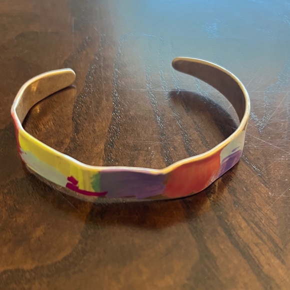 NWT Urban Outfitters Statement Flower Earrings & Matching Cuff Bracelet Set - Picture 3 of 6